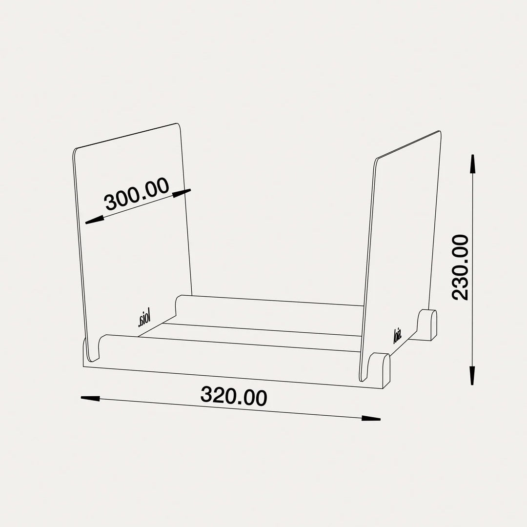 LOIA Vinyl Storage - Schwarz
