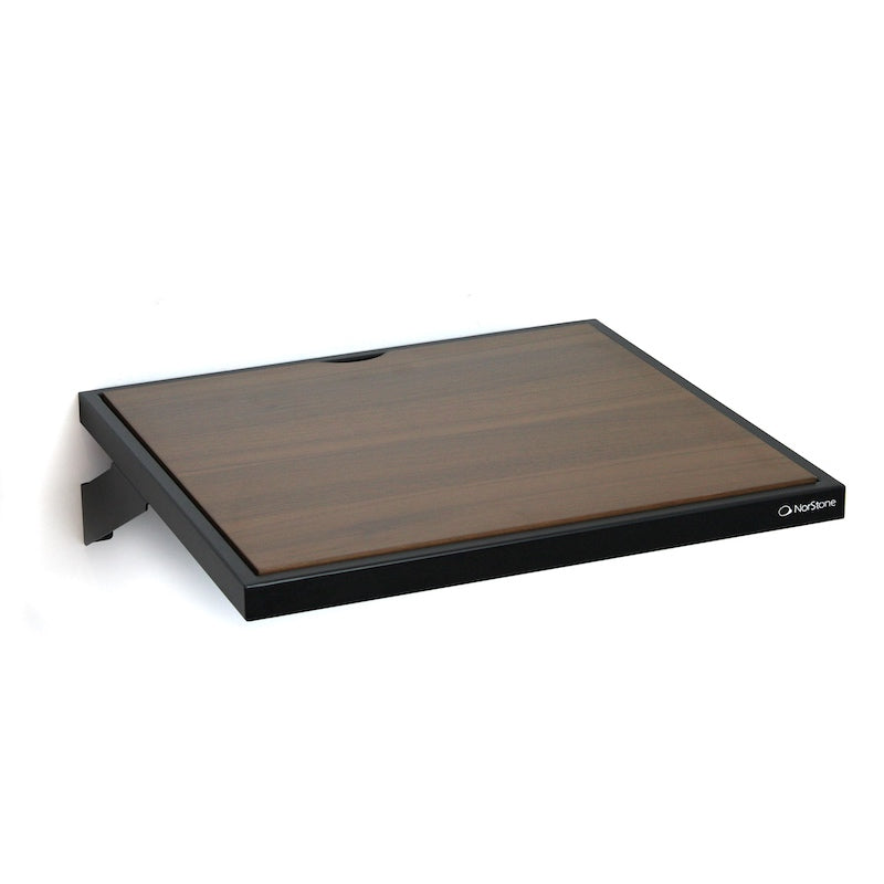 NorStone ESSE WS wandplank voor platenspeler met stevig stalen frame en elegant ontwerp